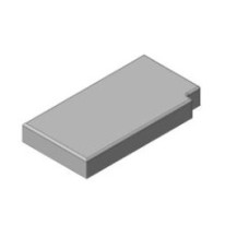 Žárobetonová deska spodní, levá IMPRESSION 3G 59.44.14